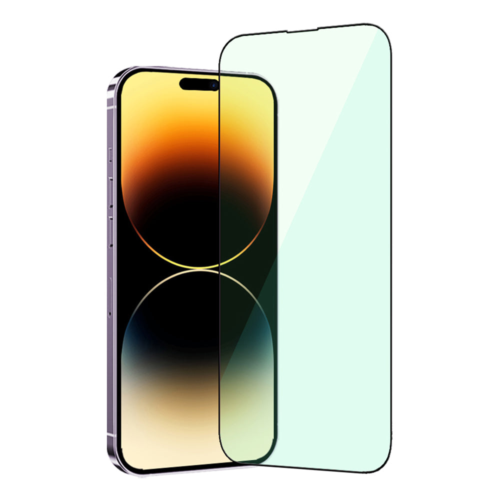 TGVI'S For iPhone 15 Pro Max Eye Protection Film High Aluminum-silicon Glass Screen Protector+Back Protector TGVI'S For iPhone 15 Pro Max Eye Protection Film High Aluminum-silicon Glass Screen Protector+Back Protector